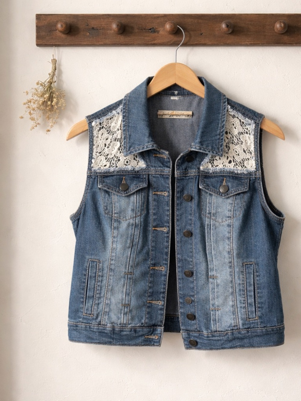Apollo Jeans Midgy Light Blue Denim Label Detail